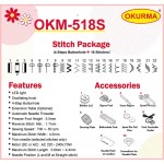 OKURMA/OKM-518S PORTABLE SEWING MACHINE